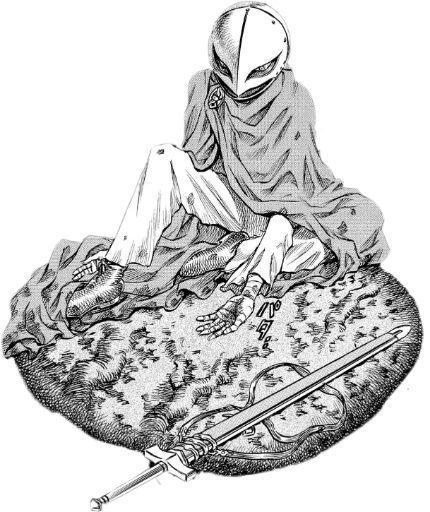 🧟‍♂ Стикер «Berserk - Берсерк» для Telegram
