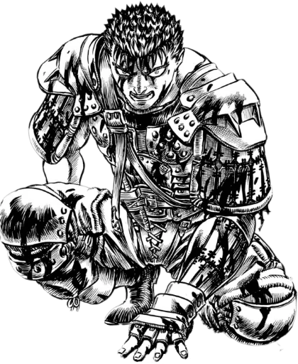 🤕 Стикер «Berserk - Берсерк» для Telegram