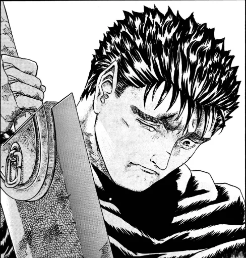 😢 Стикер «Berserk - Берсерк» для Telegram