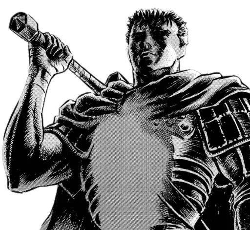 🤐 Стикер «Berserk - Берсерк» для Telegram