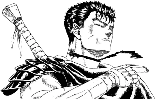 🤭 Стикер «Berserk - Берсерк» для Telegram