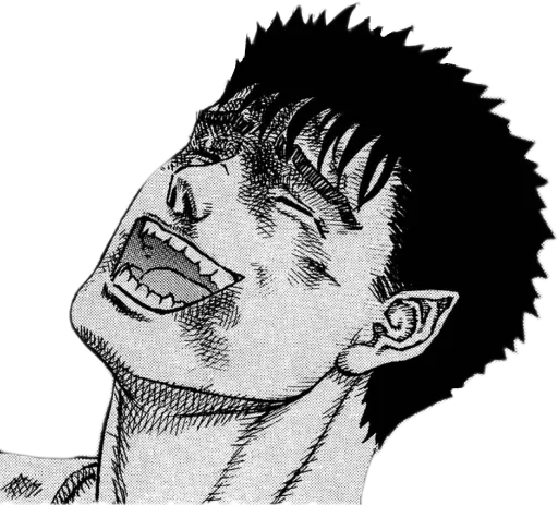 😂 Стикер «Berserk - Берсерк» для Telegram