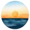 🌅 Эмодзи «Маяк и море #other» для Telegram