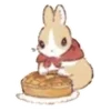 🐰 Эмодзи «🐰Rabbit and food» для Telegram