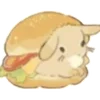🐰 Эмодзи «🐰Rabbit and food» для Telegram