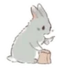 🐰 Эмодзи «🐰Rabbit and food» для Telegram