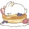 😊 Эмодзи «🐰Rabbit and food» для Telegram