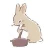 🐰 Эмодзи «🐰Rabbit and food» для Telegram
