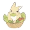 🐰 Эмодзи «🐰Rabbit and food» для Telegram