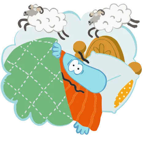 😴 Эмодзи «Бодо Бородо» для Telegram
