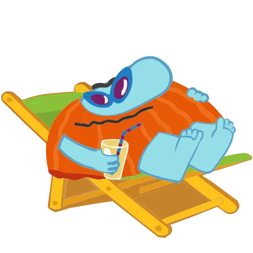 🏖 Эмодзи «Бодо Бородо» для Telegram