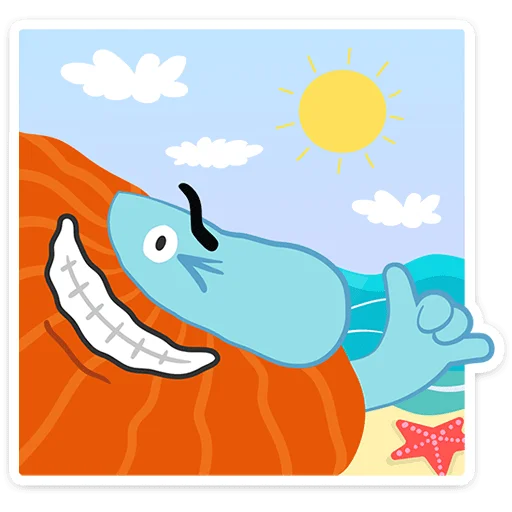 ⭐ Стикер «Бодо Бородо» для Telegram