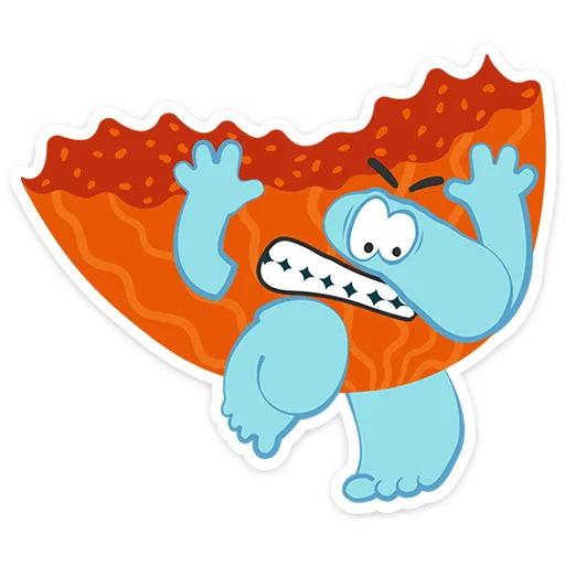 😰 Стикер «Бодо Бородо» для Telegram