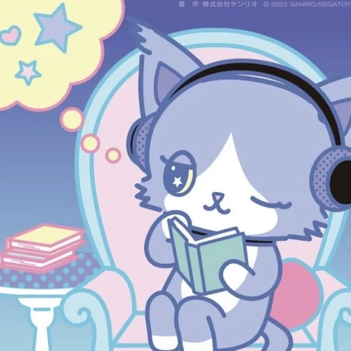 💭 Стикер «Beatcats Sanrio» для Telegram