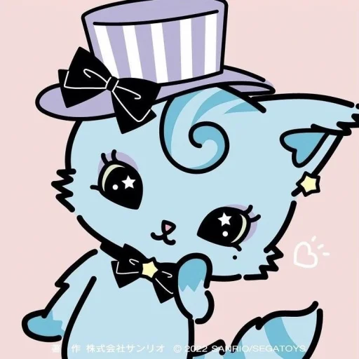 🤩 Стикер «Beatcats Sanrio» для Telegram
