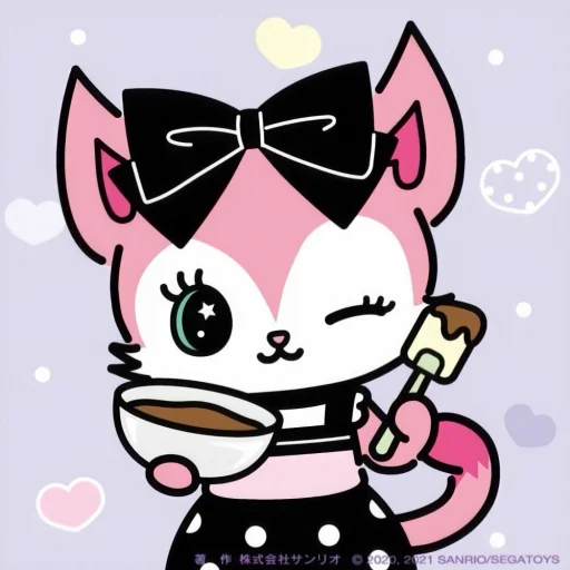 😉 Стикер «Beatcats Sanrio» для Telegram