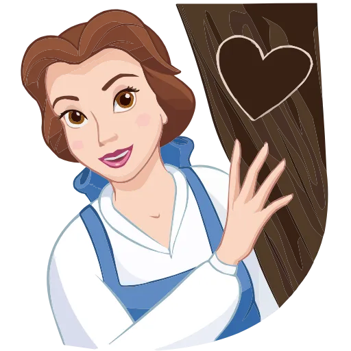 🫶 Эмодзи «Красавица и Чудовище» для Telegram