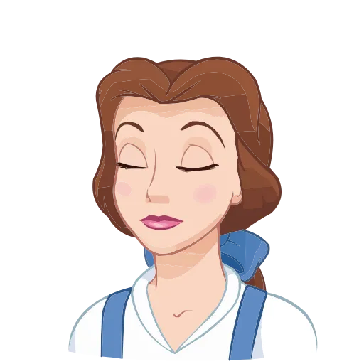 😑 Эмодзи «Красавица и Чудовище» для Telegram