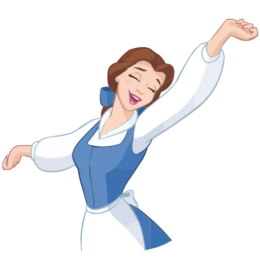 🤗 Эмодзи «Красавица и Чудовище» для Telegram