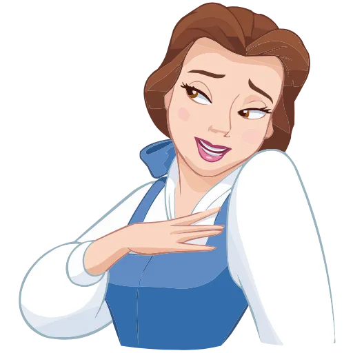 😏 Эмодзи «Красавица и Чудовище» для Telegram