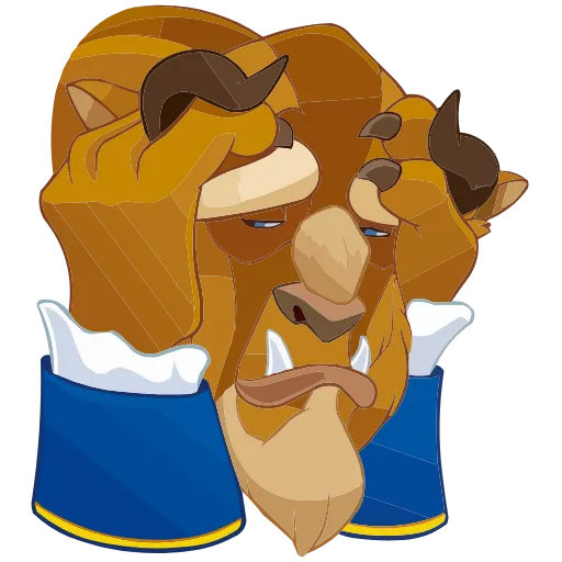 🫣 Эмодзи «Красавица и Чудовище» для Telegram