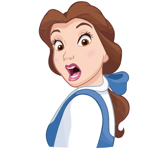 😱 Эмодзи «Красавица и Чудовище» для Telegram