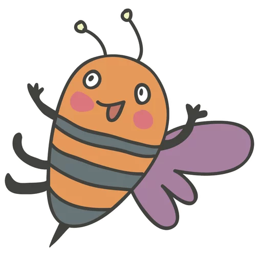 🐝 Стикер «BeeAgency» для Telegram