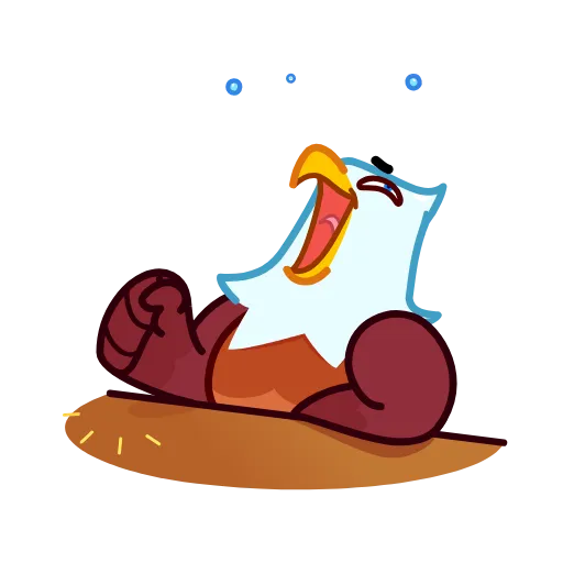 Стикерпак Beefy Eagle для Telegram — скачать
