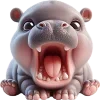 🦛 Эмодзи «Бегемотик» для Telegram