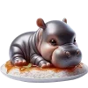 🍚 Эмодзи «Бегемотик» для Telegram