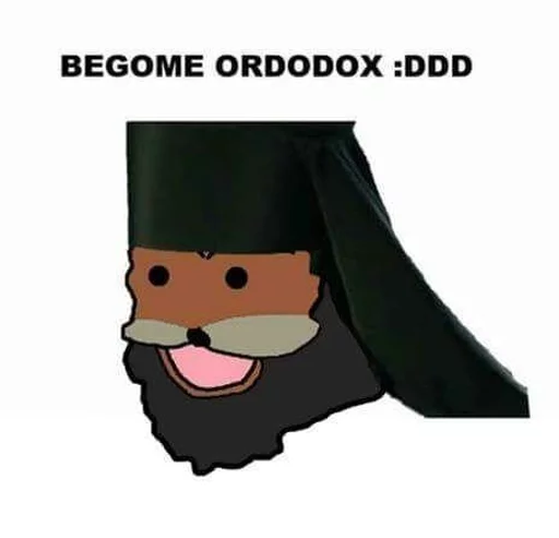Стикерпак begome ordodox для Telegram — скачать