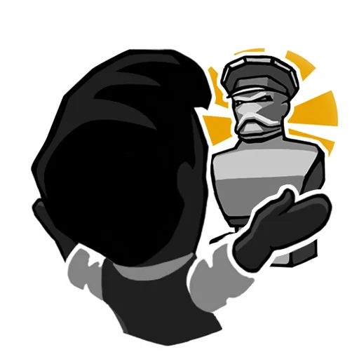 🙌 Стикер «Beholder 2» для Telegram