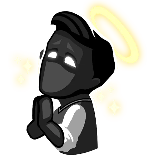 😇 Стикер «Beholder 2» для Telegram