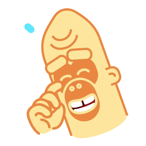 Стикерпак Beige Gorilla для Telegram — скачать