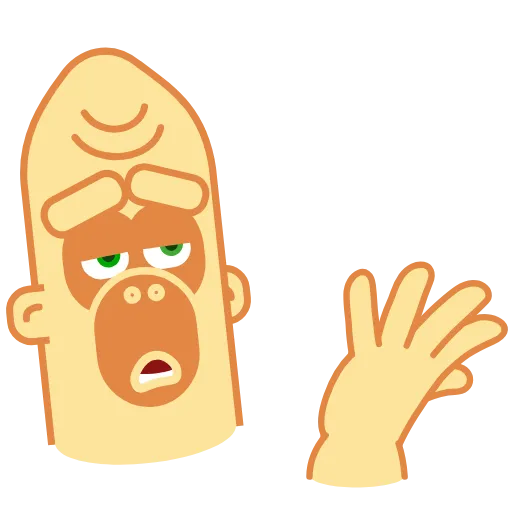 🧑‍🍳 Стикер «Beige Gorilla» для Telegram