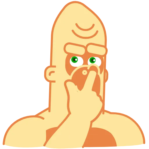 🤪 Стикер «Beige Gorilla» для Telegram