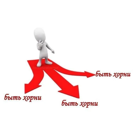 😏 Стикер «человечки.» для Telegram