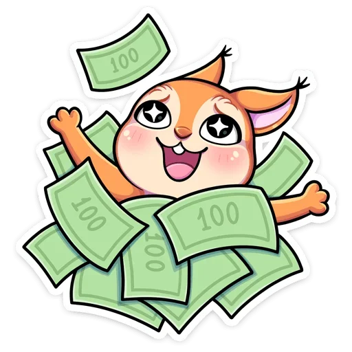 💰 Стикер «Белла» для Telegram