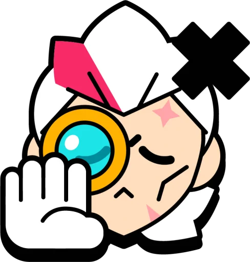 🙄 Стикер «Brawl Stars Belle» для Telegram