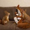 🖤 Эмодзи «Мемная Белка Из» для Telegram