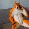 🖤 Эмодзи «Мемная Белка Из» для Telegram