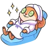 🤩 Эмодзи «Белочка Белла» для Telegram