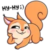 🤩 Эмодзи «Белочка Белла» для Telegram