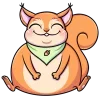 🤩 Эмодзи «Белочка Белла» для Telegram