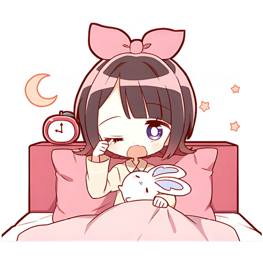 🌙 Стикер «Белоснежка» для Telegram