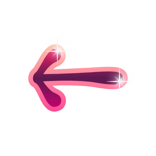 ⬅️ Эмодзи «#decor #fonts #love #static #vector» для Telegram