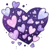 💜 Эмодзи «Валентинка» для Telegram