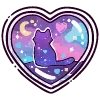🐱 Эмодзи «Валентинка» для Telegram