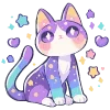 🐱 Эмодзи «Валентинка» для Telegram