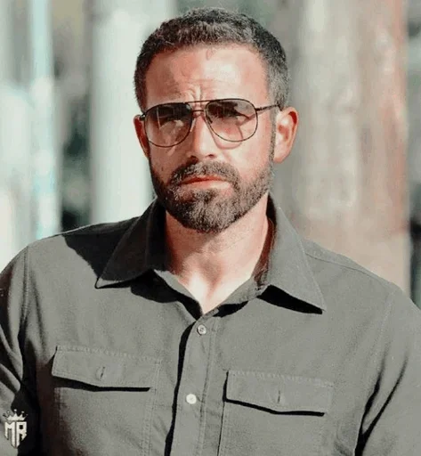 👓 Стикер «Ben Affleck» для Telegram